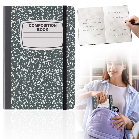 Snowflake Composition Notebook Wide Ruled Composition Notebook 96 Sheets Light Green Lined Journal Wide Ruled Notebook Composition Books 1 Pack