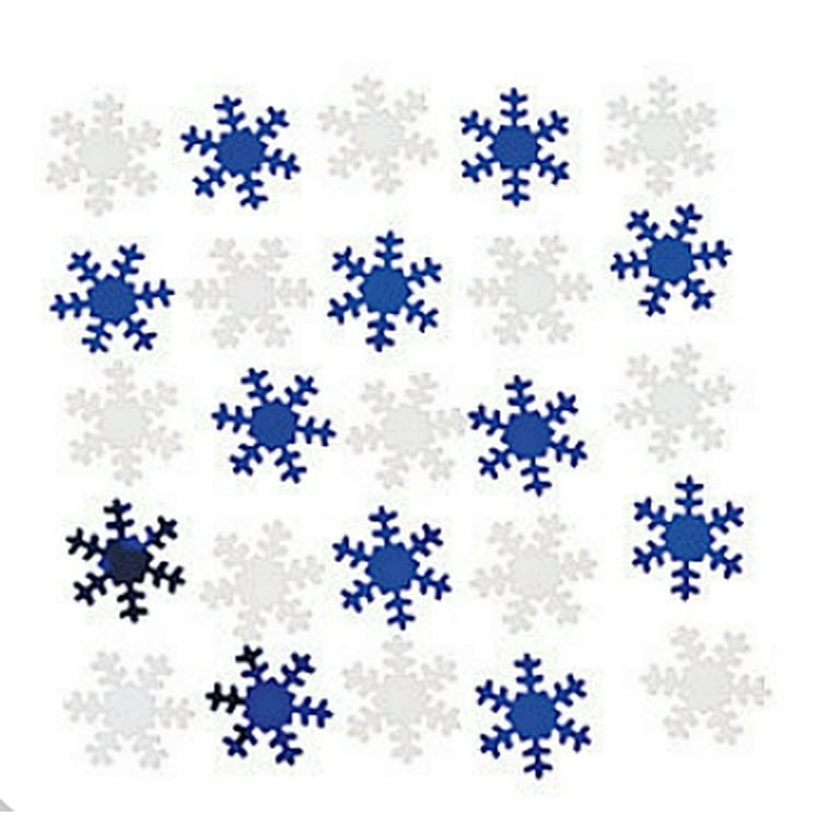 Snowflake Confetti Christmas Birthday Party Snowflake - Temu