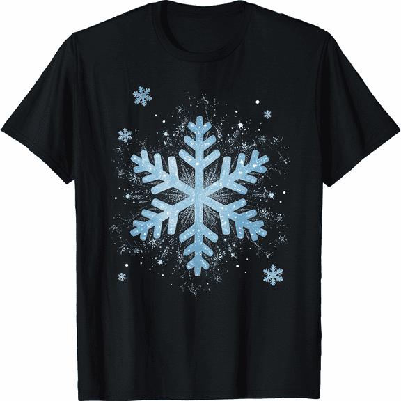 Snowflake Costume Christmas Matching T-Shirt Winter for Men and Women