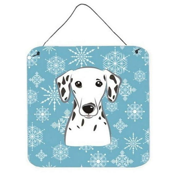 Snowflake Dalmatian Wall and Door Hanging Prints
