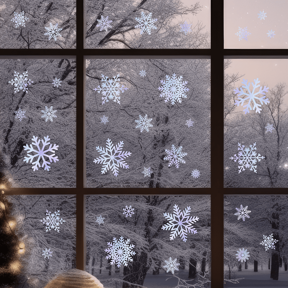 Snowflake Decals