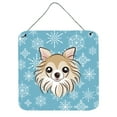 thumbnail image 1 of Snowflake Design with Dog Art Wall or Door Hanging Prints, 1 of 7
