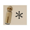 thumbnail image 1 of Snowflake Doodle Winter Rubber Stamp for Scrapbooking Crafting Stamping - Small 3/4 Inch, 1 of 7