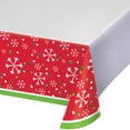 thumbnail image 1 of Snowflake Fun Plastic Tablecloth, 1 of 1