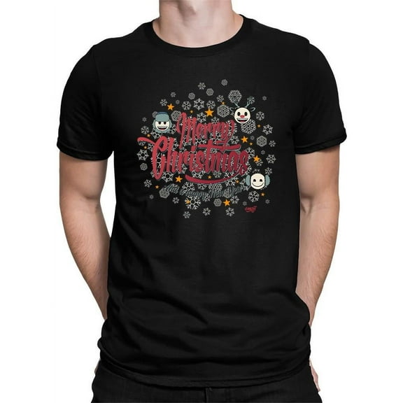 Snowflake Fun Seasonal Christmas Graphic Men's T-shirt