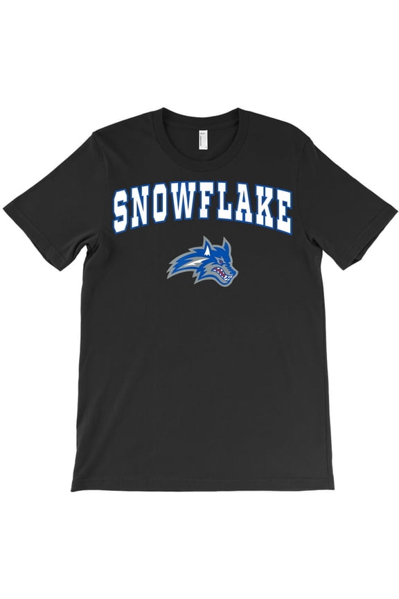 Snowflake High School Lobos Funny Holiday Graphic H2928 Unisex T-Shirt, Up to 5XL Available