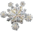 thumbnail image 1 of Snowflake Holographic Balloon 32", 1 of 2