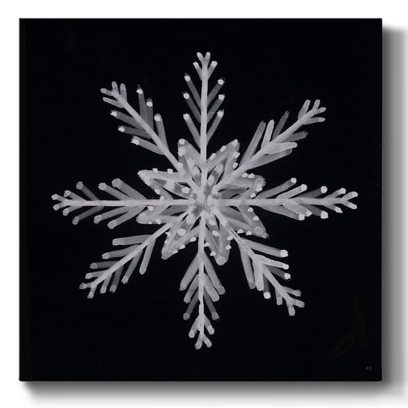 Snowflake II- Gallery Wrapped Canvas