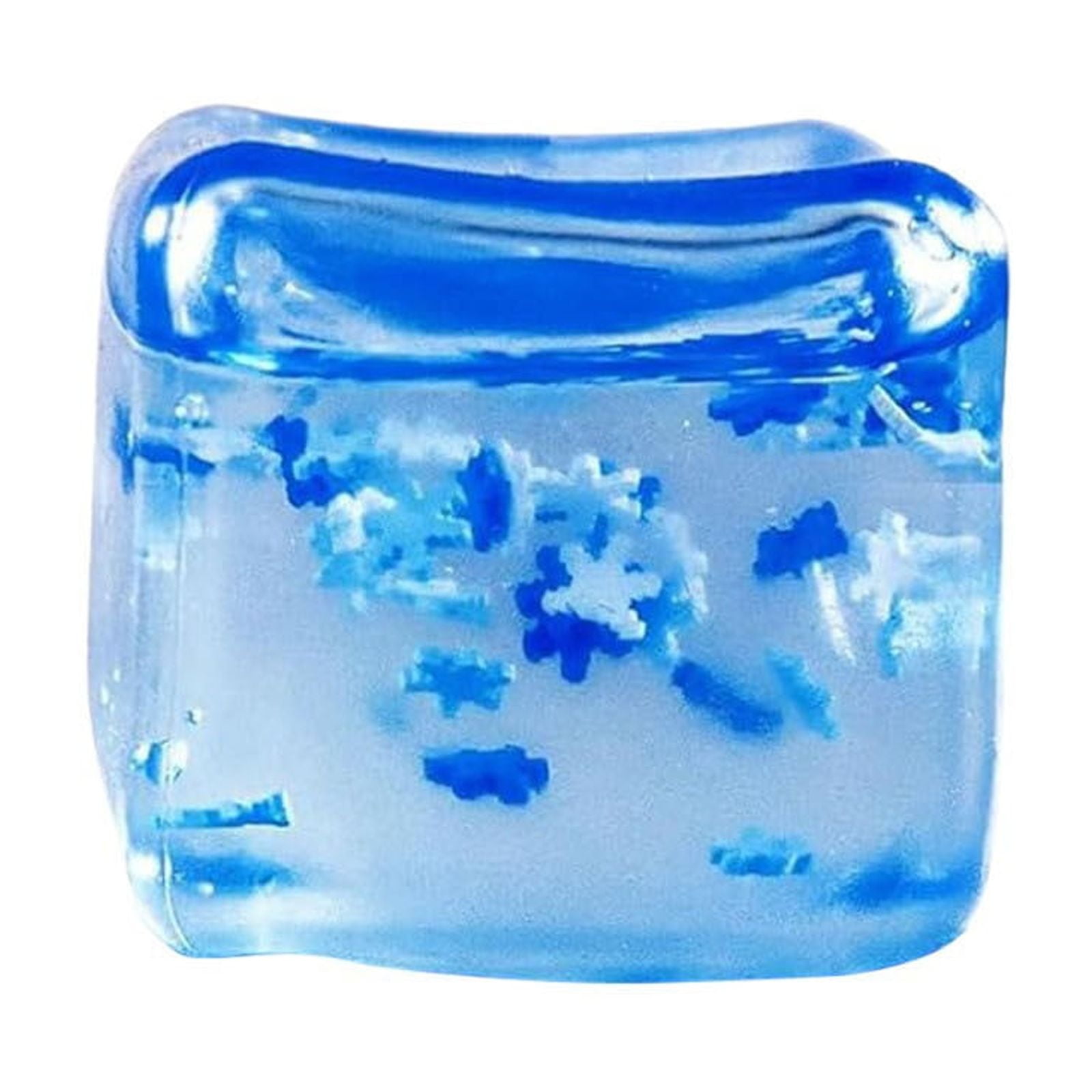 Snowflake Ice Cube Stress Relief Toy, Slow Rebound Sensory Fidget ...