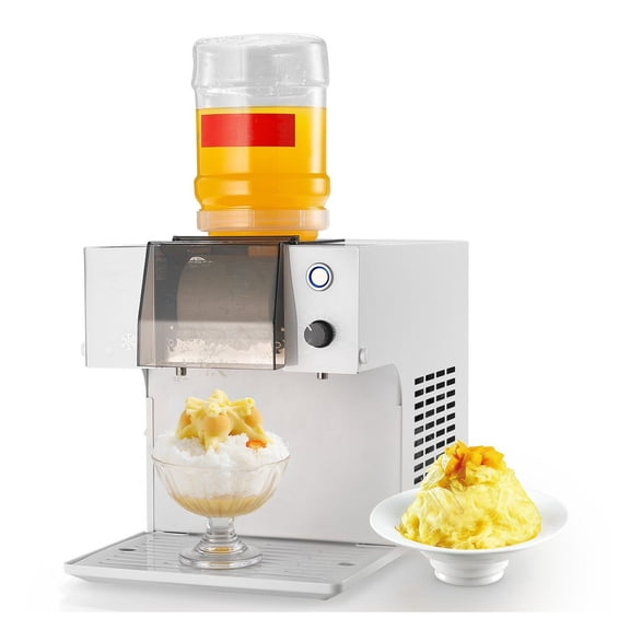 Snowflake Ice Machine 88LBS/24H, Electric Snow Cone Maker, Stainless Steel Blade, 0.48 Gal Tank, 90S Pre-Cooling, Adjustable Speed for Home & Parties