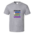 thumbnail image 1 of Snowflake Kisses And Winter Wishes Tee Cool Fall T-shirt Winter Season Novelty T Shirt, 1 of 1