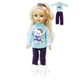thumbnail image 1 of Snowflake Kitty Cat Winter Outfit for 14.5inch Dolls | American Fashion World, 1 of 3