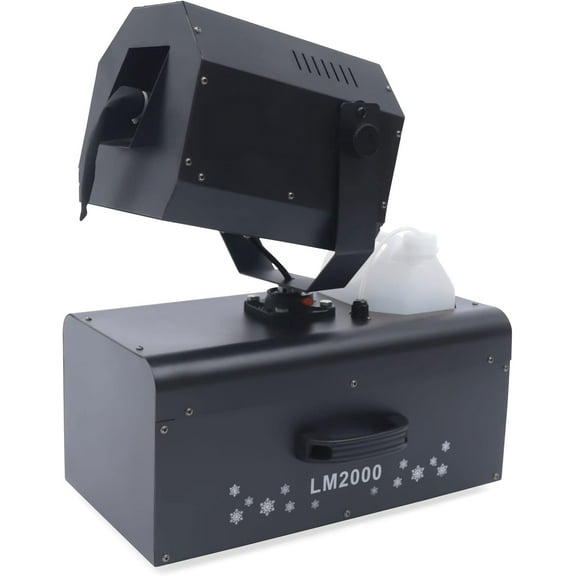 Snowflake Machine, 2000W Christmas Snow Machine 90Rotatable Snow Making Machine for Christmas Party Wedding Stage Effect Parades Fiestas Holidays