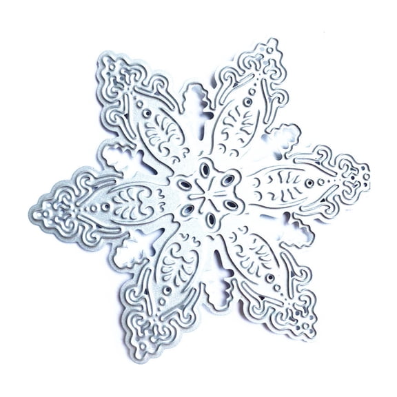 Snowflake Metal Cutting Dies Stencil DIY Scrapbooking Album Paper Card Template Mold Embossing Craft Decoration