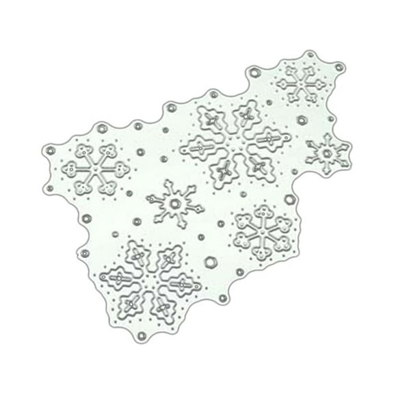Snowflake Metal Die Cuts Stencil Blade Punch Stencils Embossing Mould Template