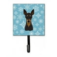 thumbnail image 1 of Snowflake Min Pin Leash & Key Holder, 1 of 1
