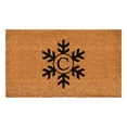 thumbnail image 1 of Snowflake Monogram Doormat, 24" x 36" (Letter C), 1 of 2