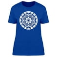 thumbnail image 1 of Snowflake On Paper Design T-Shirt Women -Image by Shutterstock, Female x-Large, 1 of 2