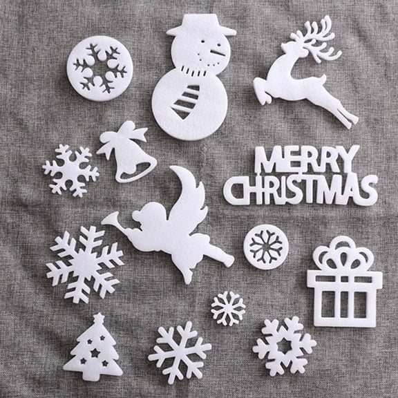 Snowflake Ornament Making Kit with Pearl Cottons and Raws Material, Diy Christmas Tree Decorations, Craft Supplies for Holiday Crafting, Family Gathering Activity, Handmade Seasonal Decor Sopatenor