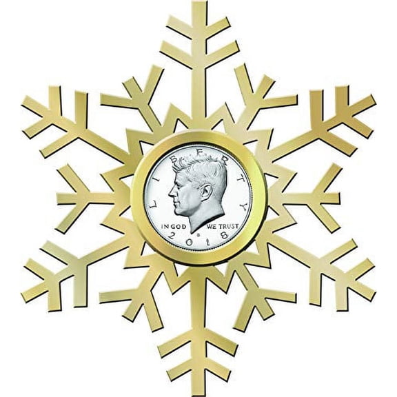 Snowflake Ornament with current year