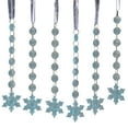 thumbnail image 1 of Snowflake Ornaments for Christmas Tree Acrylic Snowflake Winter Wonderland Decorations for Party Favor Celebration, Blue, 1 of 8