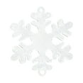 thumbnail image 1 of Snowflake Ornaments for Christmas Tree Decor Hanging Decorations for Holiday Parties Xmas Tree Ornaments Festive Accents for Home Events, 1.9in, 1 of 6