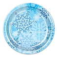 thumbnail image 1 of Snowflake Paper Plates Halloween Decoration, 1 of 2