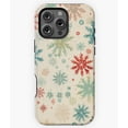 thumbnail image 1 of Snowflake Pattern Winter Holiday Art Phone Case for iPhone 16 15 14 13 12 11 Pro Max, 1 of 2