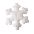 thumbnail image 1 of Snowflake Pillow Christmas Throw Pillows Christmas Decorative Throw Pillow Winter 3D Snowflake Shaped Plush Pillow White Snowflake Decor Pillow for Couch Sofa Bed Outdoor Decoration Gift, 1 of 6