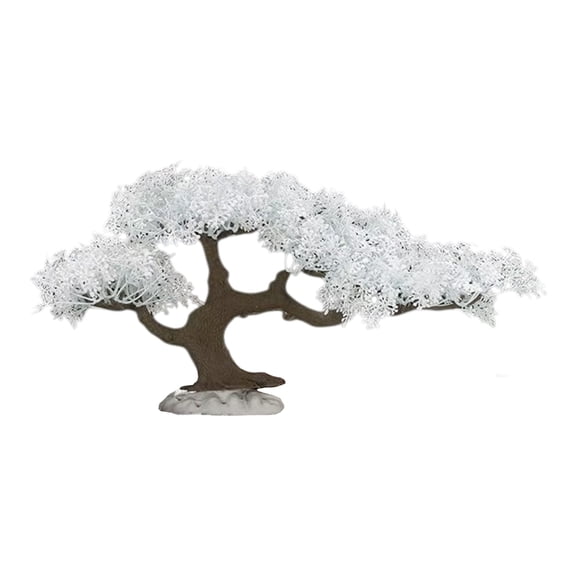 Snowflake Pine Tree Aquarium Ornament Fishtanks Water Plant With Realistic Design For Underwater Scene Landscape Decors