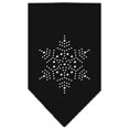 thumbnail image 1 of Snowflake Rhinestone Bandana Black Small, 1 of 1