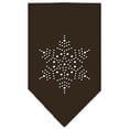 thumbnail image 1 of Snowflake Rhinestone Bandana Cocoa Small, 1 of 1