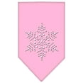 thumbnail image 1 of Snowflake Rhinestone Bandana Light Pink Small, 1 of 1