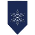 thumbnail image 1 of Snowflake Rhinestone Bandana Navy Blue large, 1 of 1
