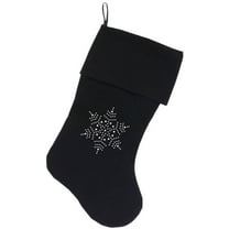 Christmas Stocking Rhinestone, "Snowflake"