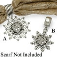 thumbnail image 1 of Snowflake Scarf Accessory, 1 of 1