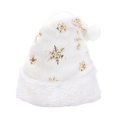 thumbnail image 1 of Snowflake Sequin Santa Hat for Adults Women Men, Plush Holiday Hats Personalized Christmas Hat Party Xmas Claus Hats, Soft Plush Velvet Xmas Hats, New Year Costume Party Decorations,Z3-Gold, 1 of 6