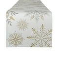 thumbnail image 1 of Snowflake Sparkle Printed Table Runner 14x108, 1 of 3