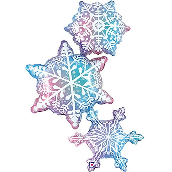 Snowflake Stacker Balloon 42" For Any Party Decorations