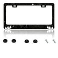 thumbnail image 1 of Snowflake Starry Sky License Plate Frames Personalized License Plate Frames Cover Aluminum Anti-Rust Metal Car Plates Tag Car Decoration Accessory for Men Women 12.2" x 6.2", 1 of 7