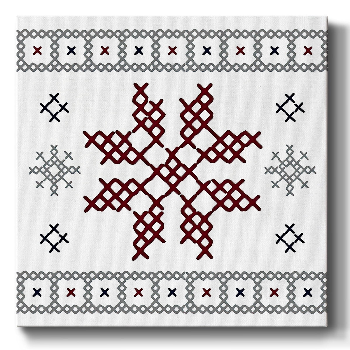 Snowflake Sweater- Gallery Wrapped Canvas