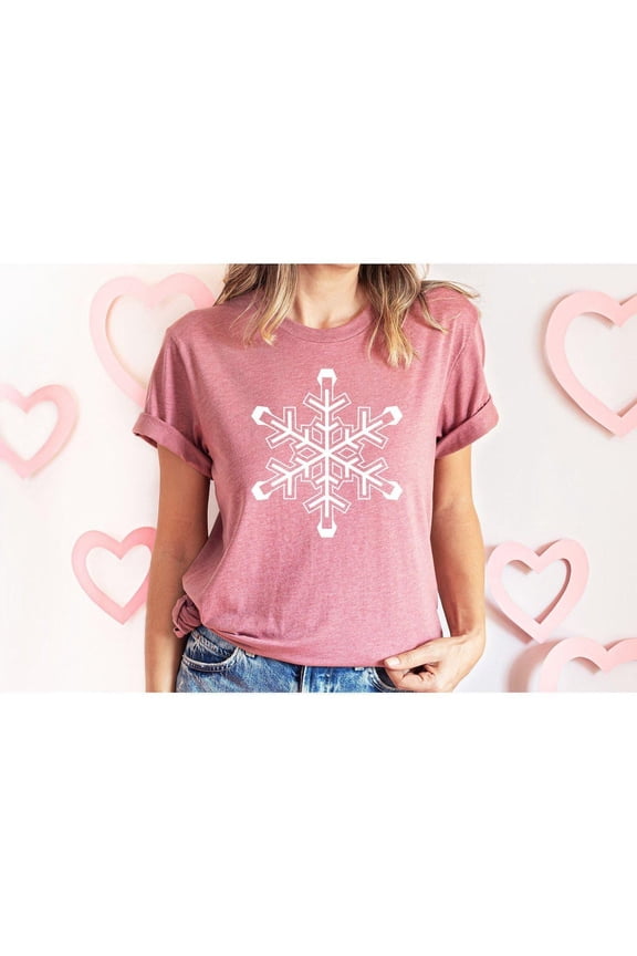 Snowflake T-shirt, season Tee, season, Family season, season Family Shirt, season Party, Snowflake, F4764 All Size S-5Xl