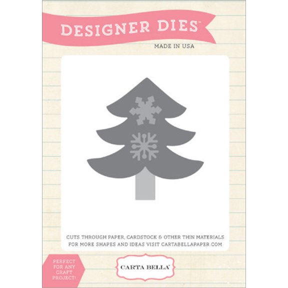 Snowflake Tree Medium Die Set