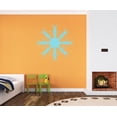 thumbnail image 1 of Snowflake Wall Decal - Vinyl Sticker - Car Sticker - IDCOLOR022 - 25 Inches, 1 of 1