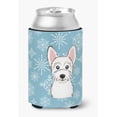 thumbnail image 1 of Snowflake Westie Can or Bottle Hugger, 1 of 5