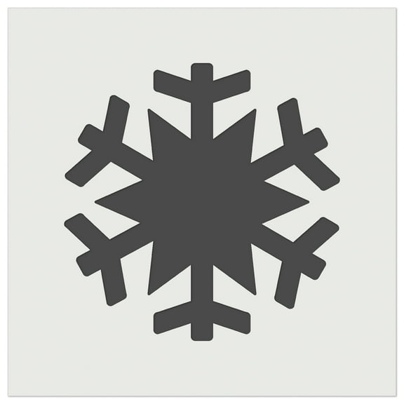 Snowflake Winter DIY Cookie Wall Craft Stencil - 3.5 Inch