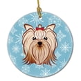 thumbnail image 1 of Snowflake Yorkie Yorkishire Terrier Ceramic Ornament, 1 of 3