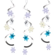 Snowflakes Party - Dizzy Danglers 1 pack 5 pcs - Party Supplies