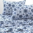 thumbnail image 1 of Cozy Flannel Novelty and Holiday Printed Extra Deep Pocket Sheet Set, 1 of 3