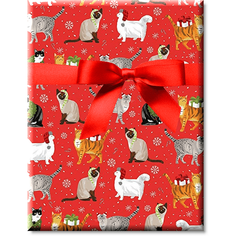 Size Wrapping Paper Premium Gift Wrap Durable Festive Christmas